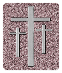 234 DF35 517 OR SL 3 Crosses Orchid Silver